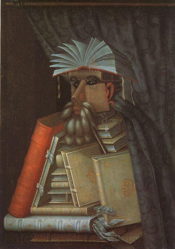 Giuseppe Arcimboldo The Librarian Spain oil painting art